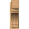 Ekena Millwork Merced Block Rough Sawn Outlooker, Western Red Cedar, 8"W x 24"D x 24"H OUT08X24X24MRC05RWR - alternate 3